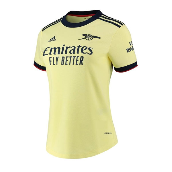 Camiseta Arsenal Segunda equipo Mujer 2021-22